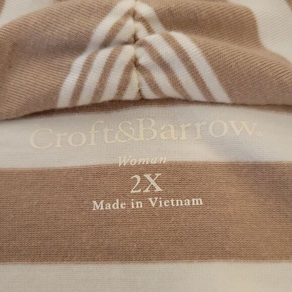 Croft & Barrow Two-in-One Top (Size 2X) - Picture 6 of 7
